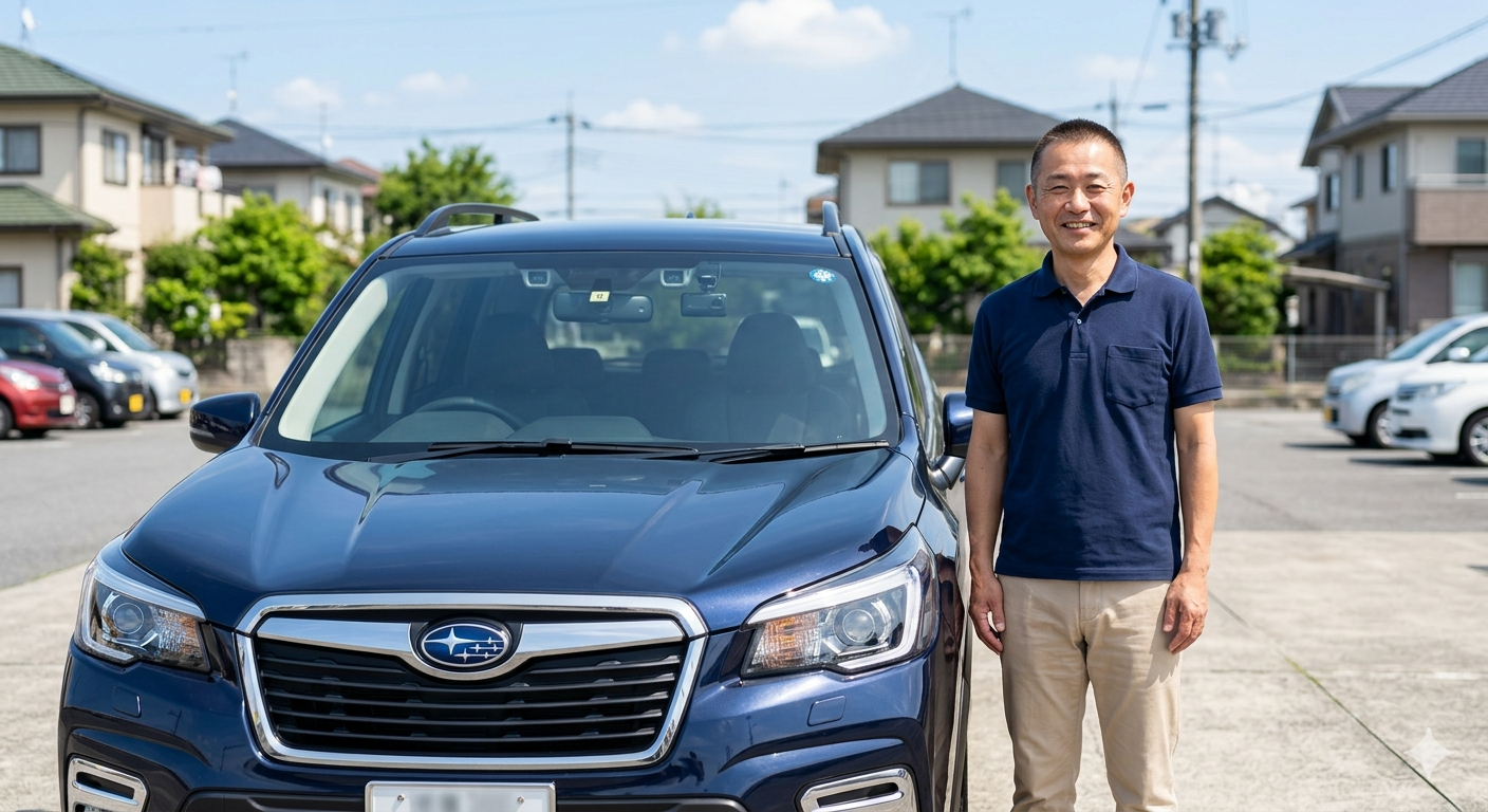スバル・フォレスター施工事例（アイサイト搭載車・安城市）
